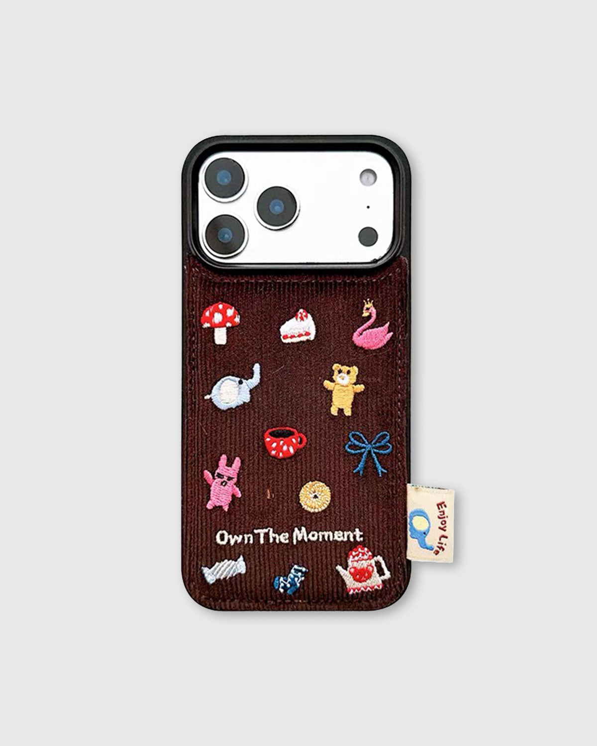 EMBROIDERED MOMENTS WALLET PHONE CASE
