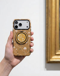 CUSTODIA PER TELEFONO RAMO IN FIORE D'AUTUNNO