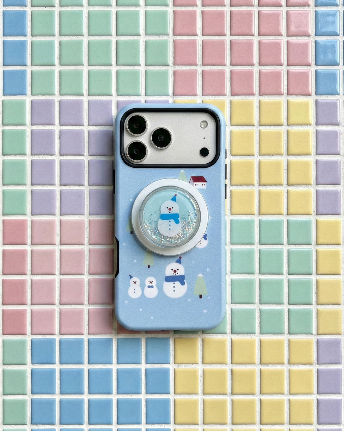 OBAL NA TELEFON SNĚHULÁK NA SNĚHOVÝ DEN