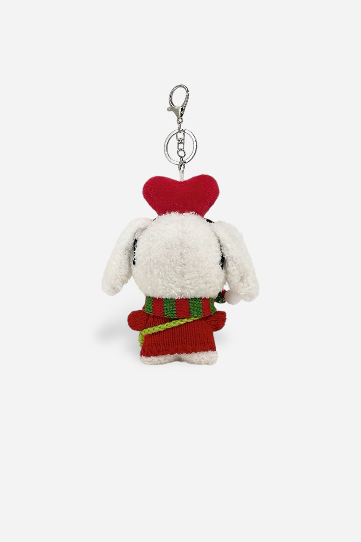 FESTIVE PUPPY BAG CHARM