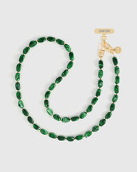 EMERALD SMOKE LINK PHONE STRAP