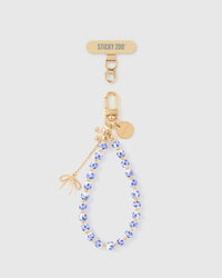PORCELAIN BLOOM CHARM PHONE STRAP