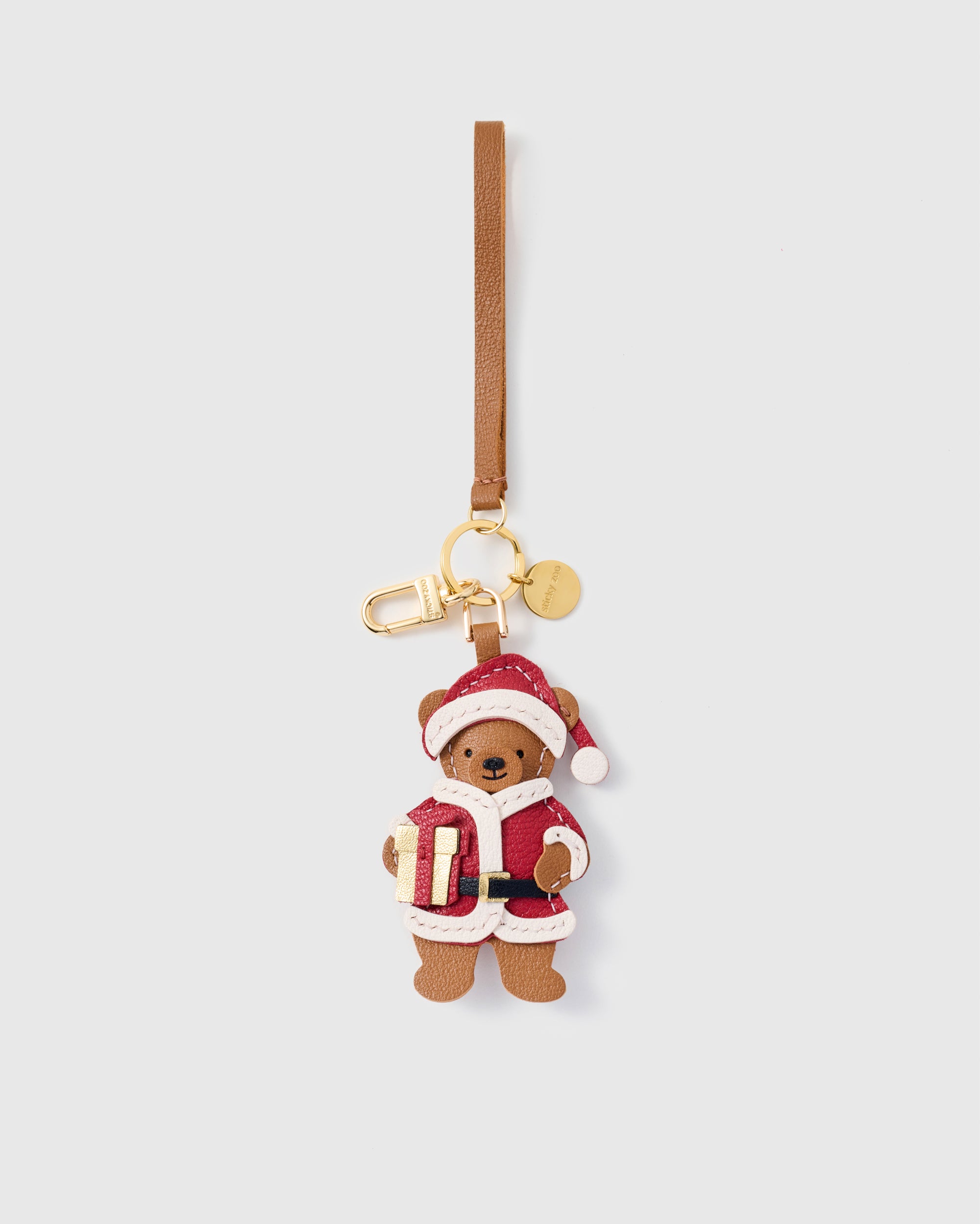 SANTA BEAR CHARM