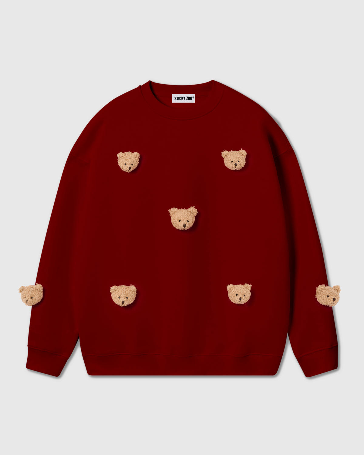 SWEATSHIRT OURS STICKY ZOO®