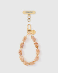 BLUSH MARBLE PHONE STRAP