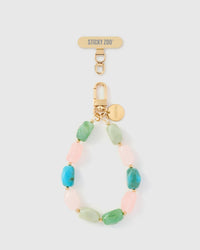 SORBET MARBLE MIX PHONE STRAP