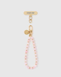 CORREA DE TELÉFONO ROSA SUAVE