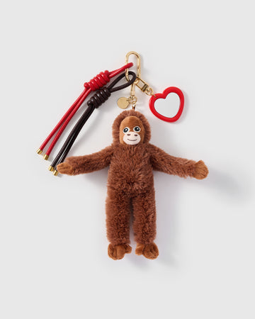 Orangutan Heart Bag Charm Keychain Handmade Gift – STICKYZOO®