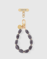 STORM AGATE PHONE STRAP