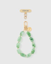 JADE MARBLE PHONE STRAP