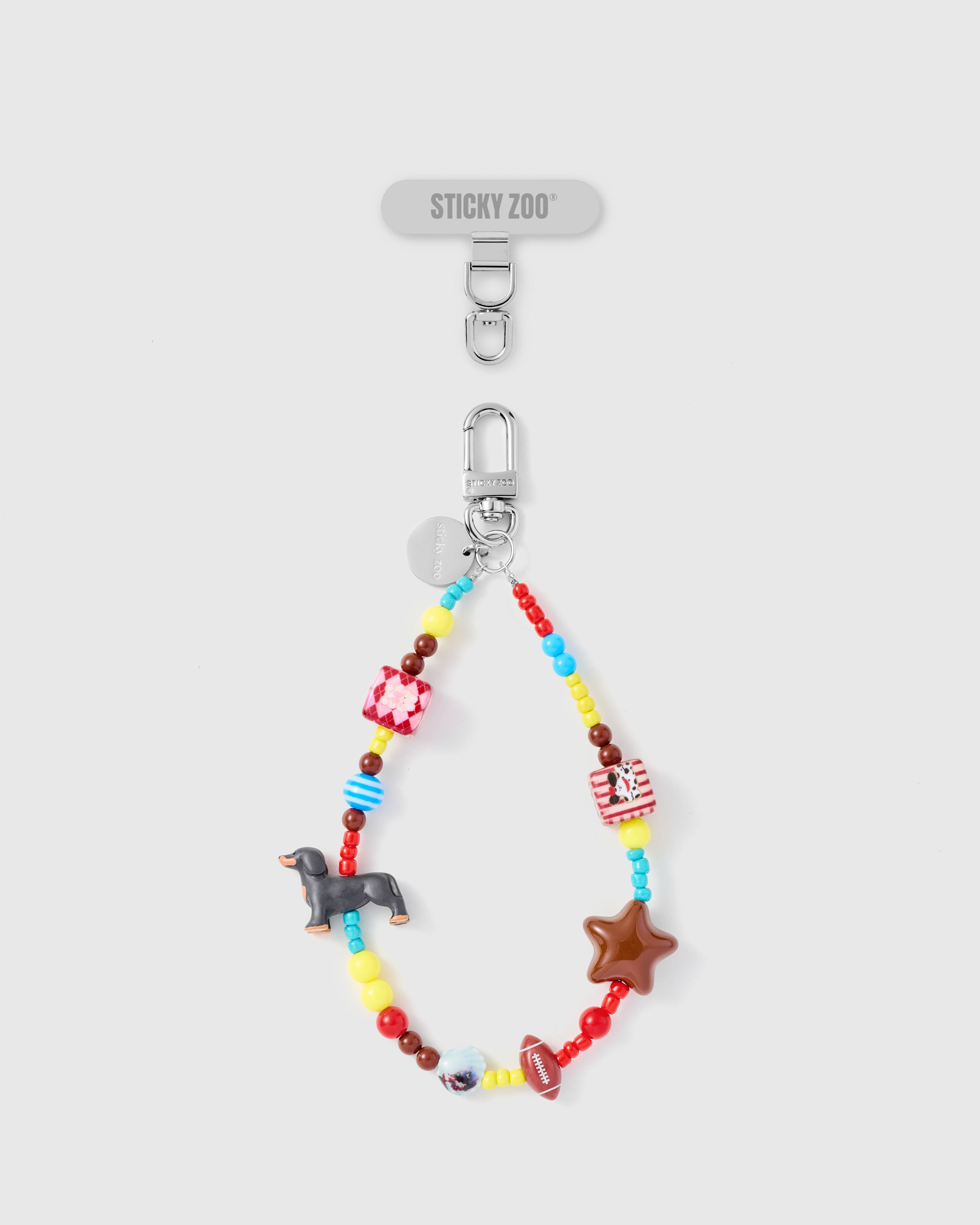 PLAYFUL DOG PHONE STRAP