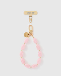 ROSE AGATE PHONE STRAP