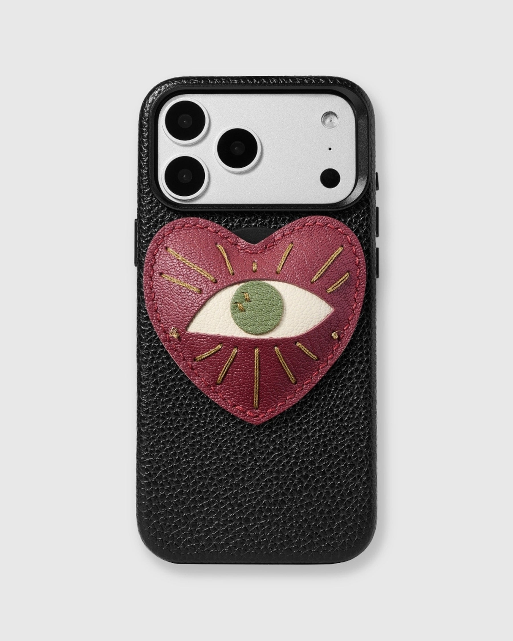EVIL EYE HEART TALISMAN CHARM CASE