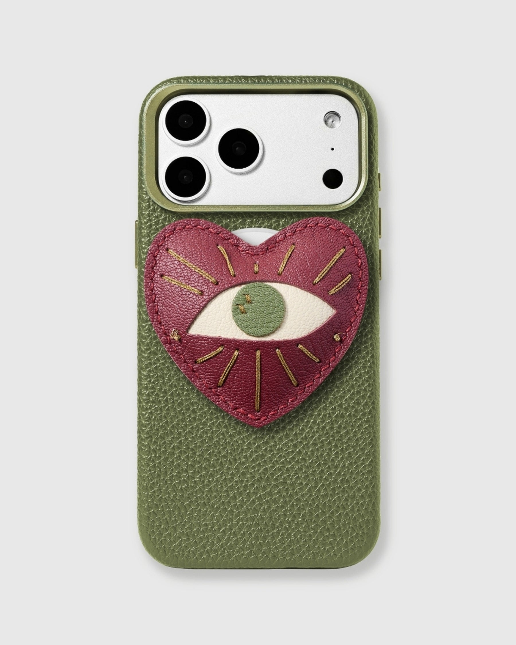 EVIL EYE HEART TALISMAN CHARM CASE