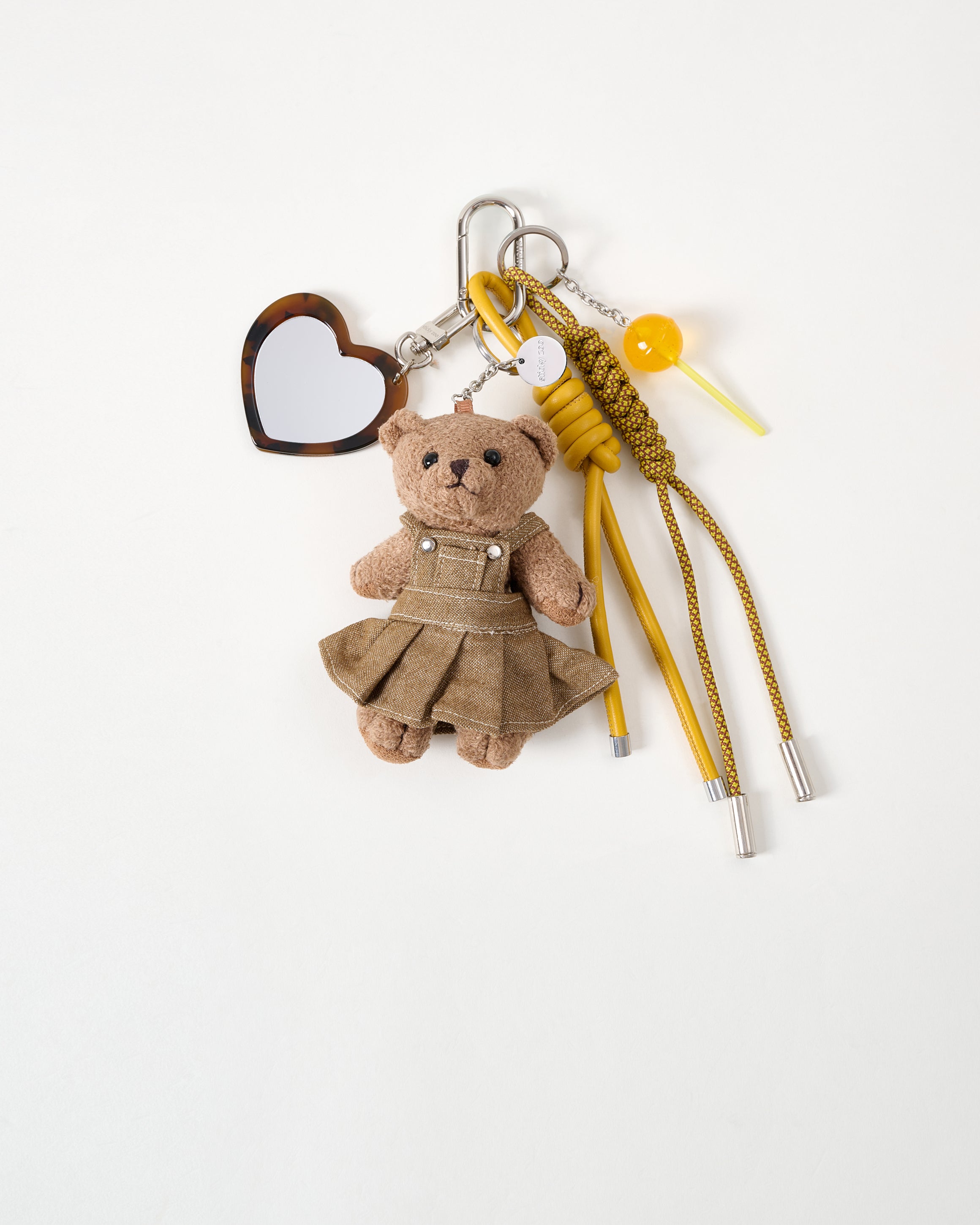 Teddy in Denim Stack Charm