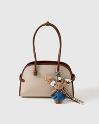 TEDDY V DŽÍNOVÉM STACK CHARM