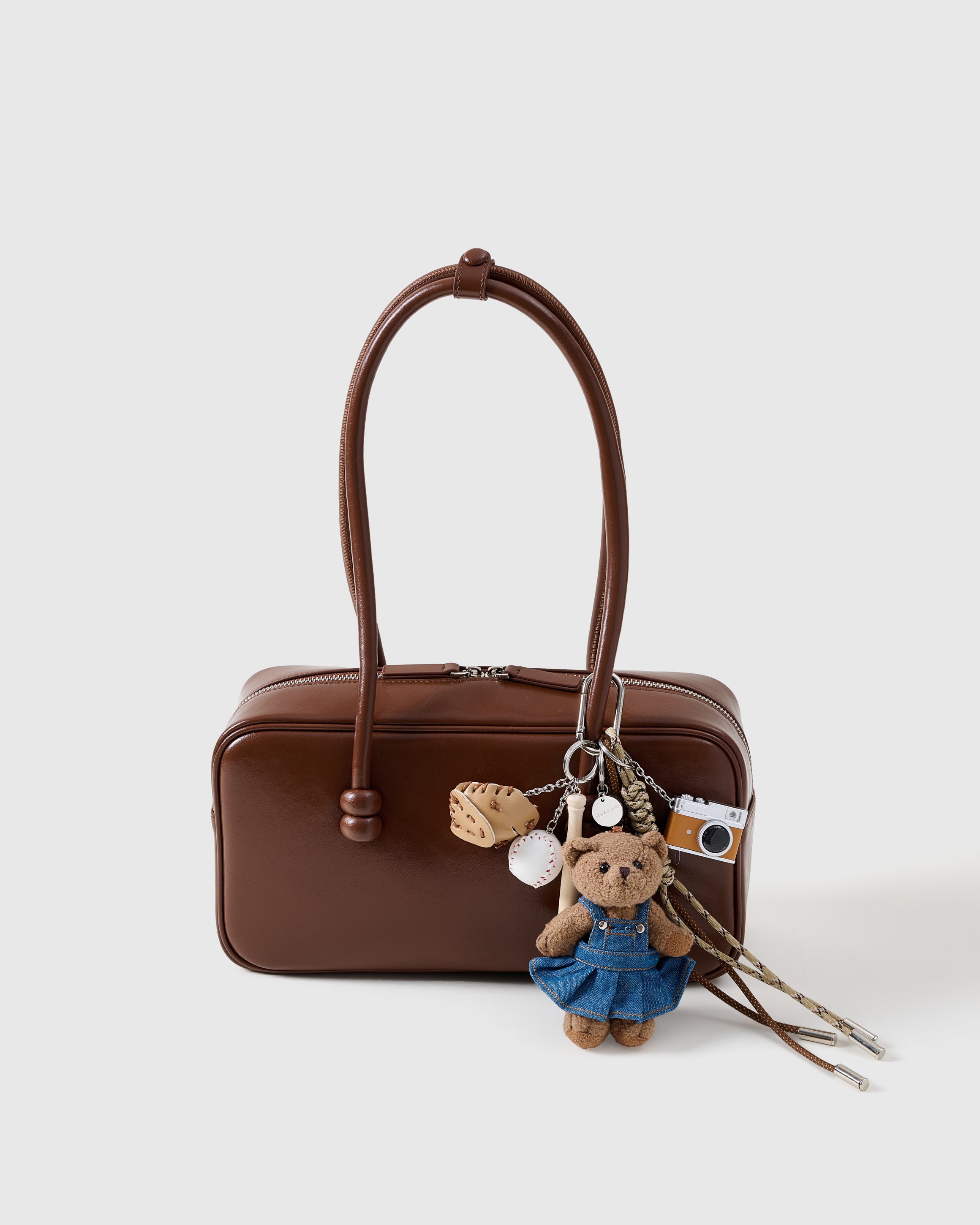 Teddy in Denim Stack Charm