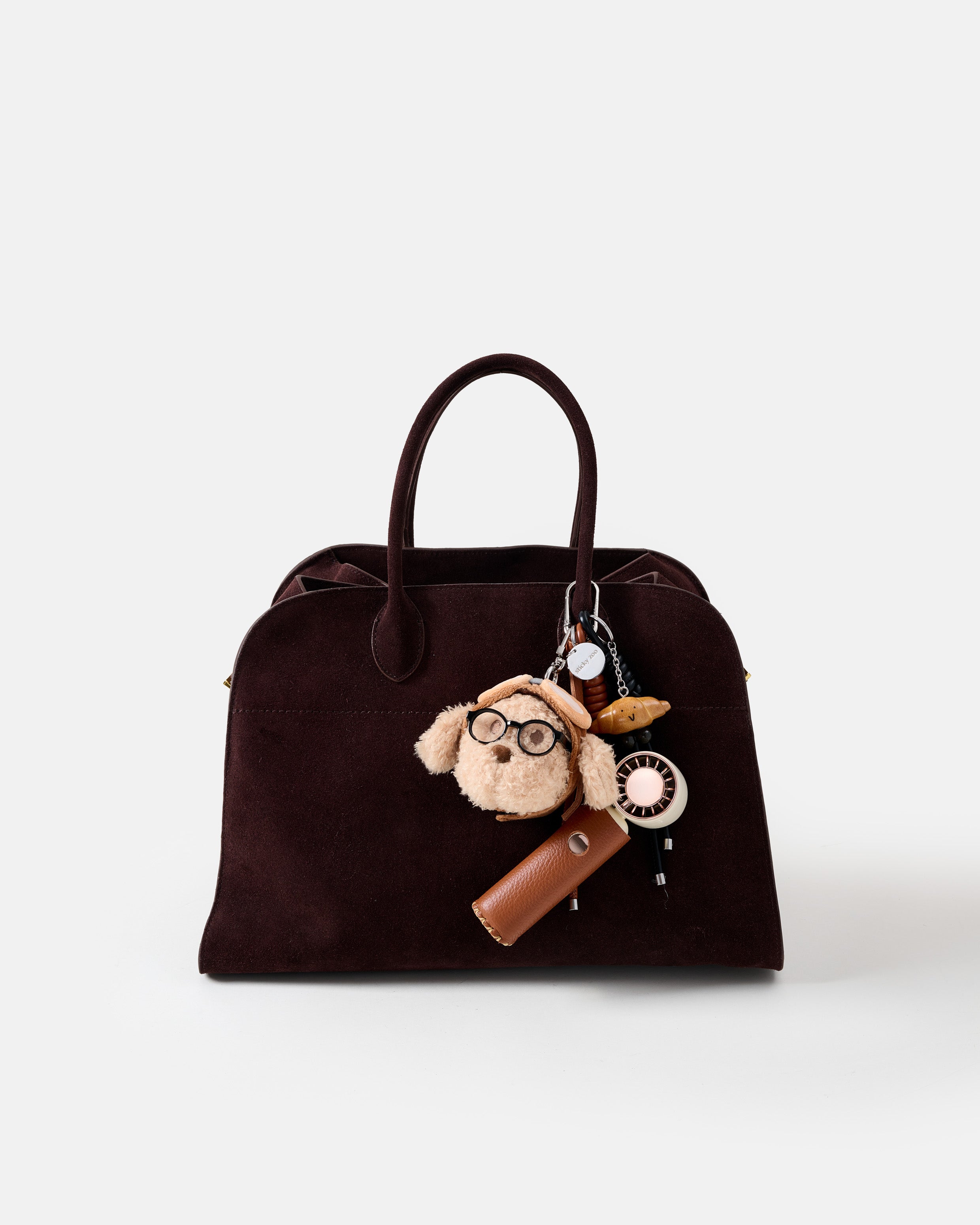 【STICKY ZOO】CHI ON CLOUD 9 チャーム - クールスタック Sticky Zoo® Chi on Cloud 9 Plush Bag Charm and Keychain