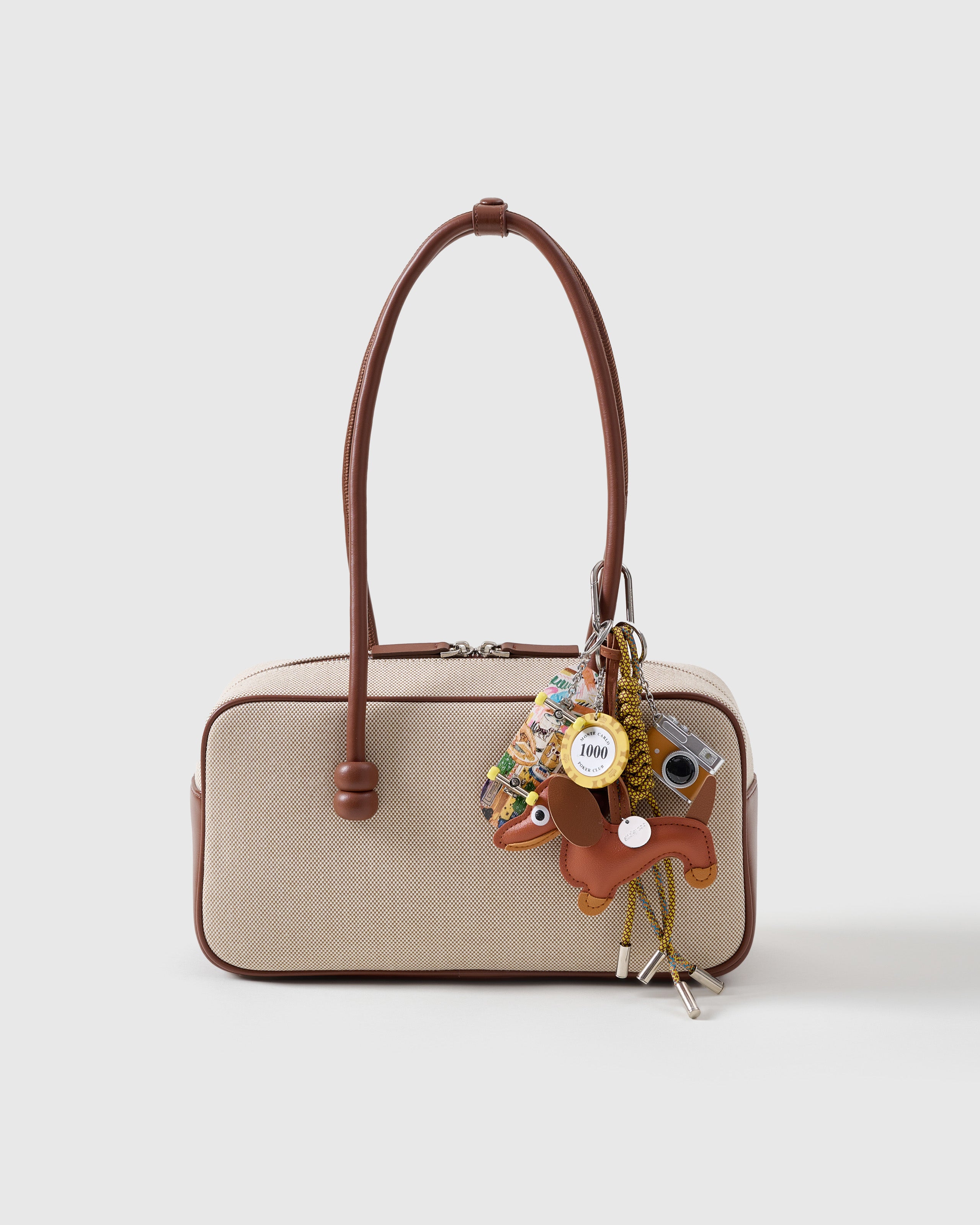 【Sticky zoo】関税/送料込み DACHSHUND CITY ROLL STACK CHARM Sticky Zoo® Dachshund Dog Bag Charm and Keychain