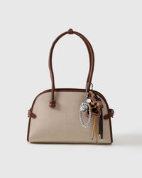 COWHIDE BINTANG LEOPARD TIMBUNAN CHARM