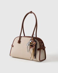 COWHIDE BINTANG LEOPARD TIMBUNAN CHARM