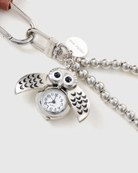 COWHIDE BINTANG LEOPARD TIMBUNAN CHARM