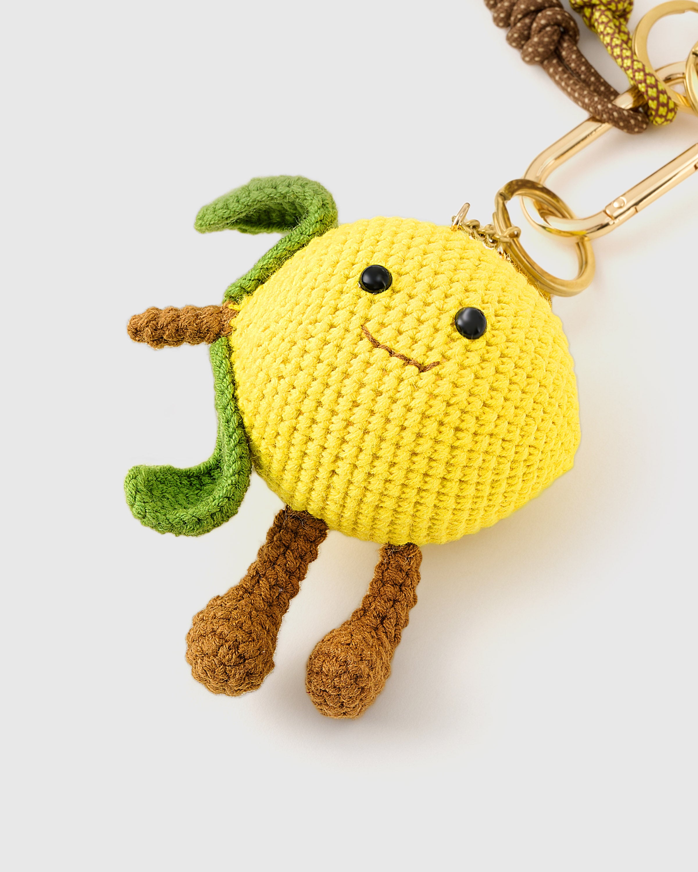 Sticky Zoo® Lemon Crush Charm - Handmade Crochet Bag Charm