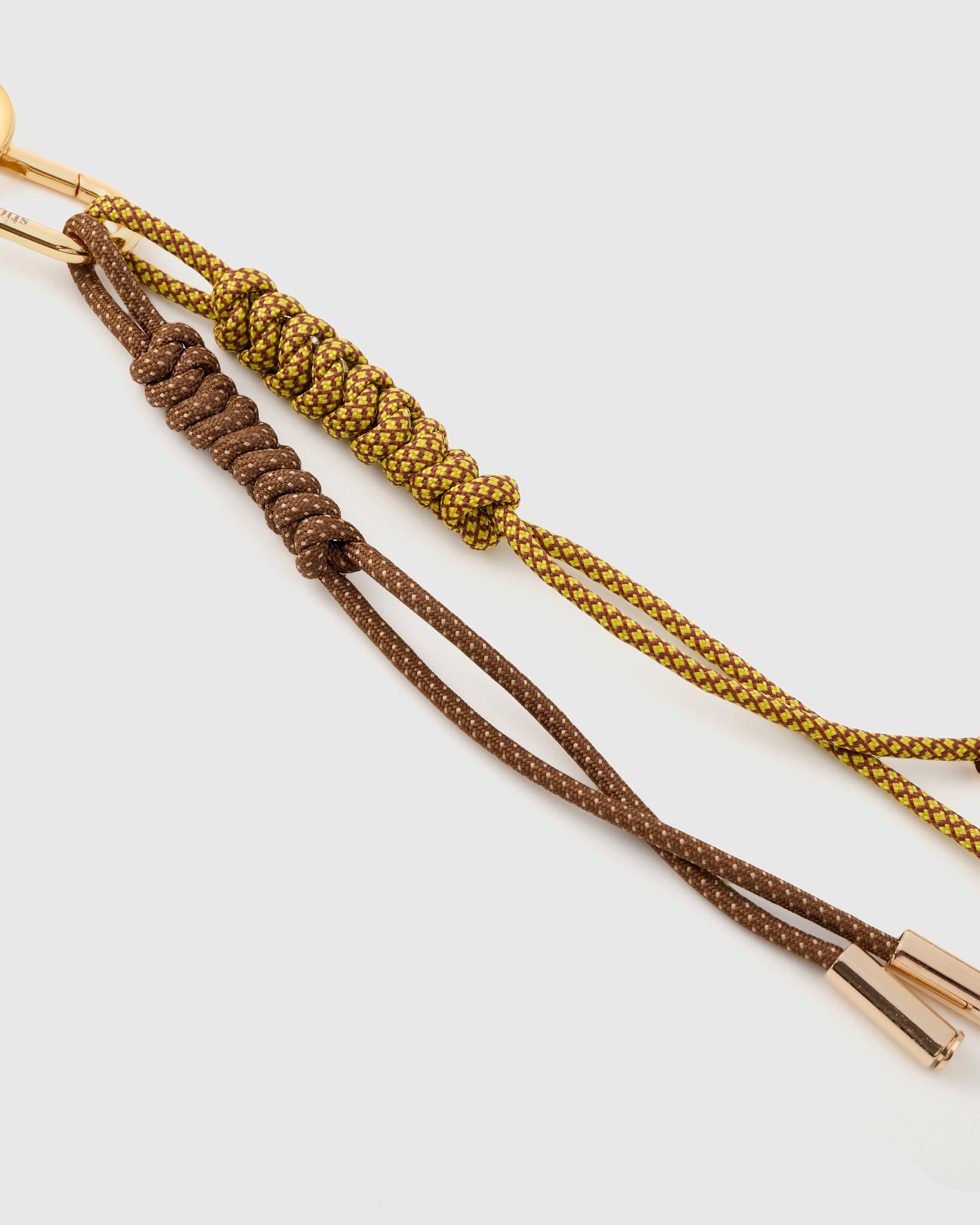 【STICKY ZOO】 レモンクラッシュスタックチャーム Sticky Zoo® Lemon Crush Charm - Handmade Crochet Bag Charm