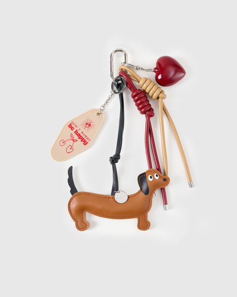 【Sticky zoo】関税/送料込み DACHSHUND CITY ROLL STACK CHARM Sticky Zoo® Dachshund Dog Bag Charm and Keychain