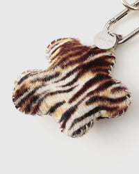 koeienhuid ster zebra-stof stapel bedel