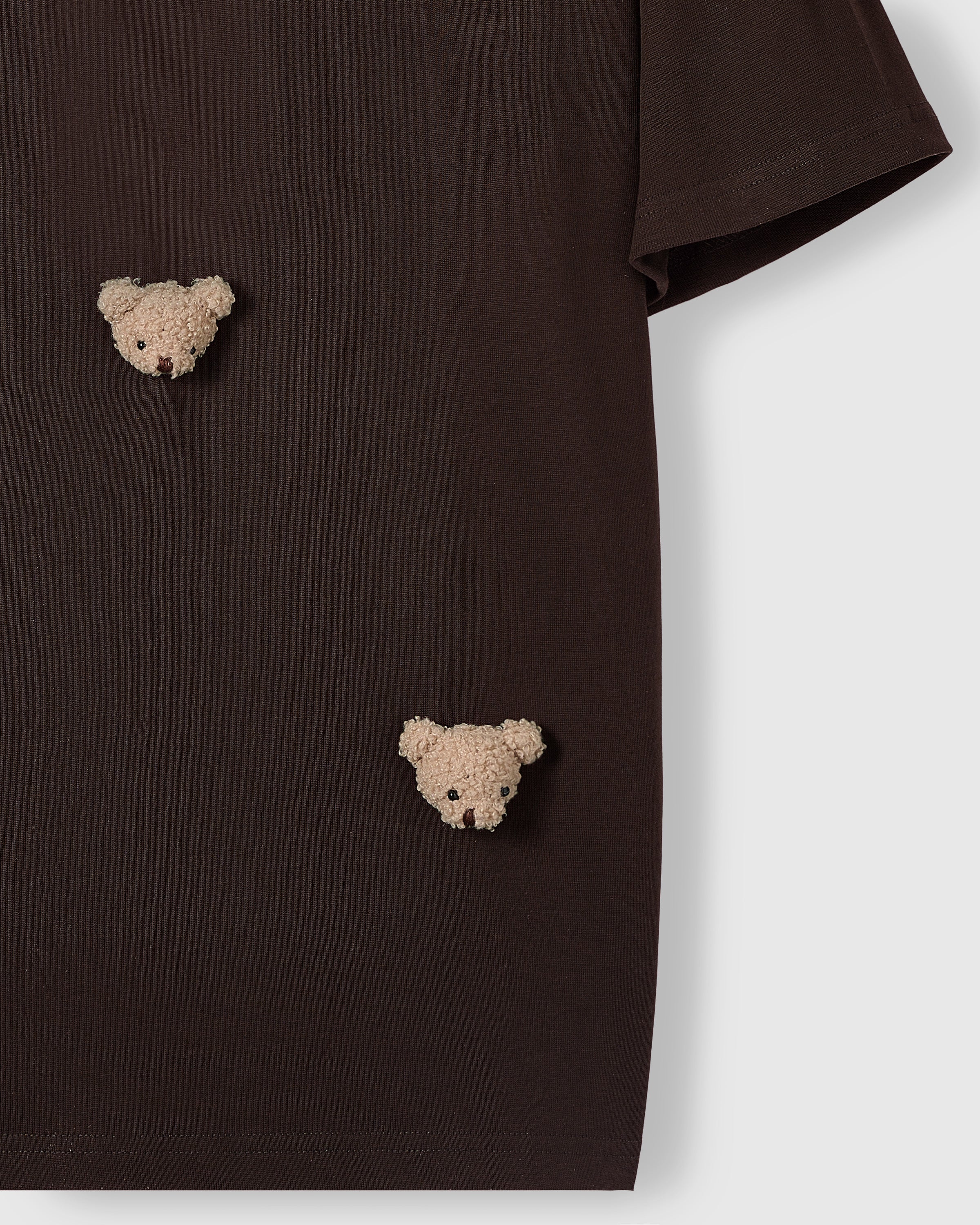 【sticky zoo】スティッキーズ ベアTシャツ ６カラー Sticky Zoo® - Bear T-Shirt – Oversized Cotton Tee with Plush