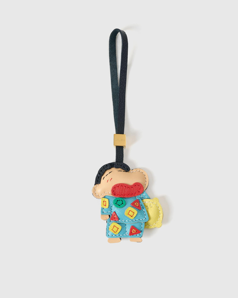 Sticky Zoo® - Crayon Shin-Chan Bag Charm & Keychain – Leather Handmade ...