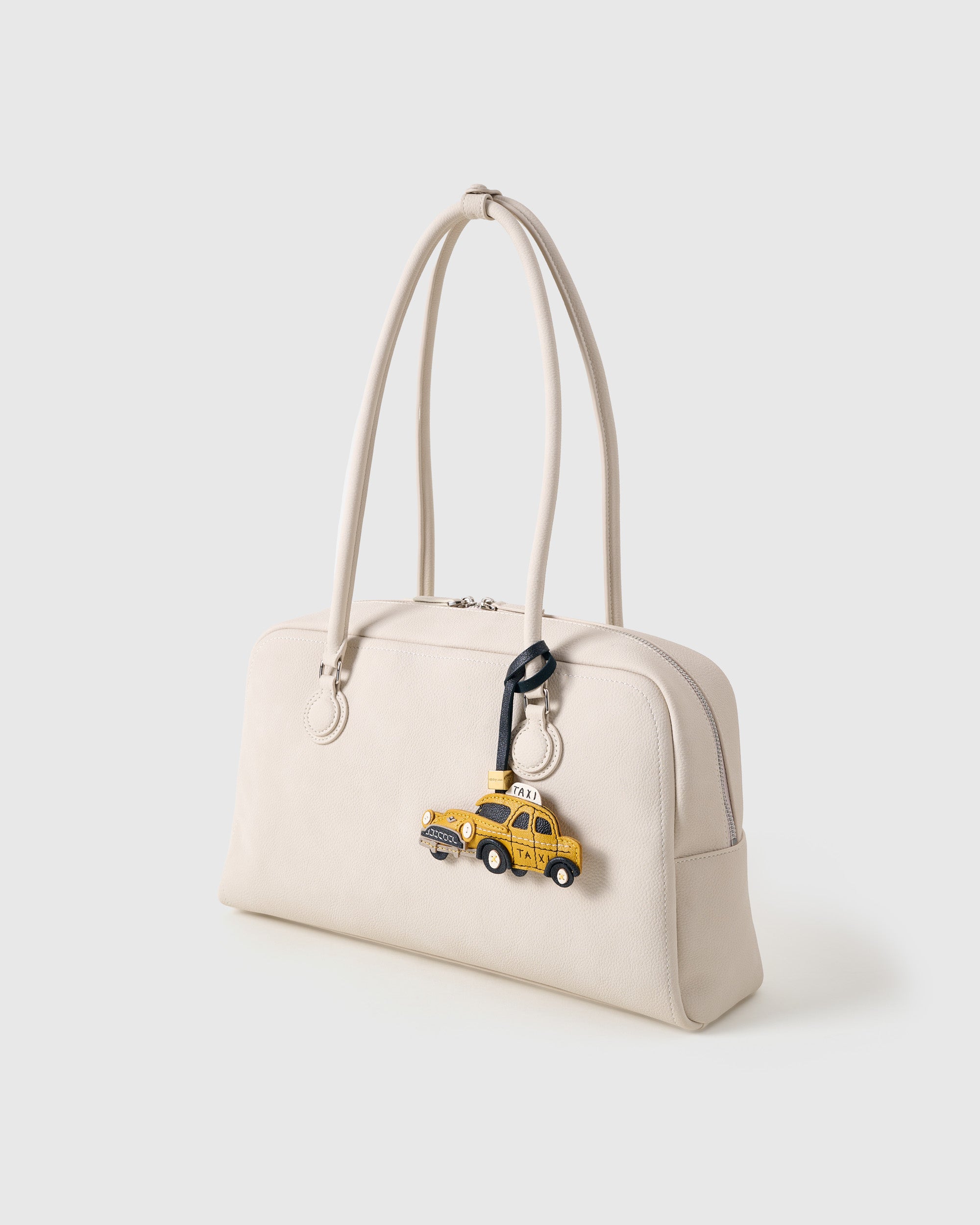 【Sticky zoo】関税/送料込み ニューヨークタクシーチャーム Sticky Zoo® New York Taxi Charm – Handmade Leather Bag Charm