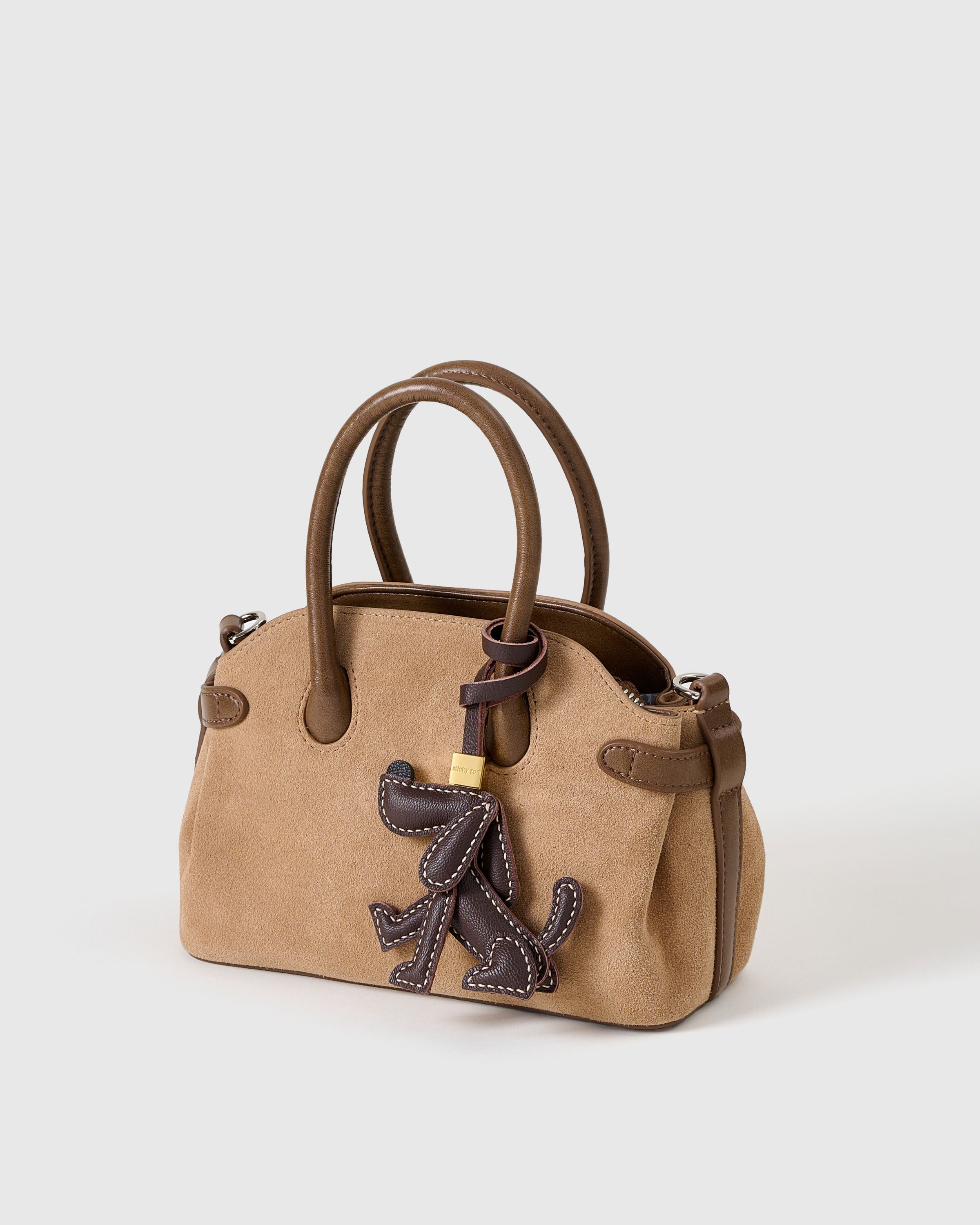 【新品未使用品】sticky zoo 馬蹄バッグチャーム Sticky Zoo® Basset Hound Bag Charm & Keychain - Handmade
