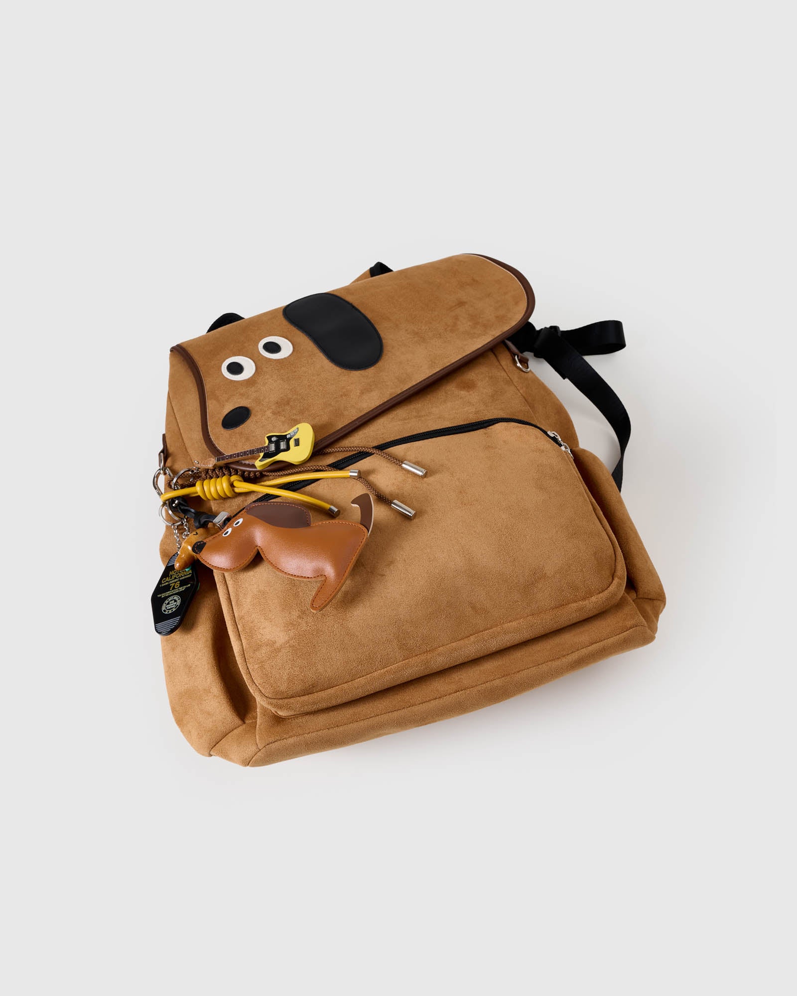 WOOFY DOGFACE BACKPACK + CHARM