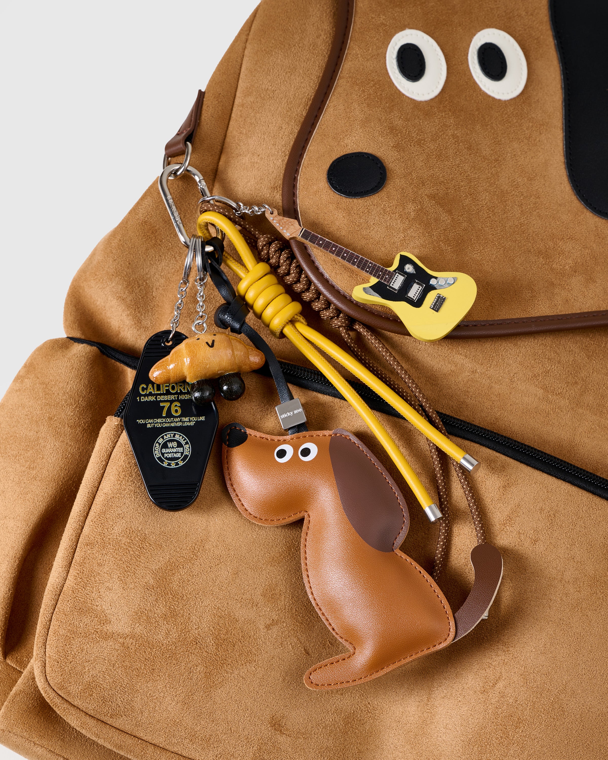 STICKY ZOO/パピー犬/バックチャーム＆キーホルダー STICKY ZOO】スティッキーズー パピーチャーム (バッグチャーム