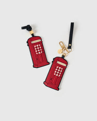 ZAWIESZKA W KSZTAŁCIE BUDKI TELEFONICZNEJ W LONDYNIE