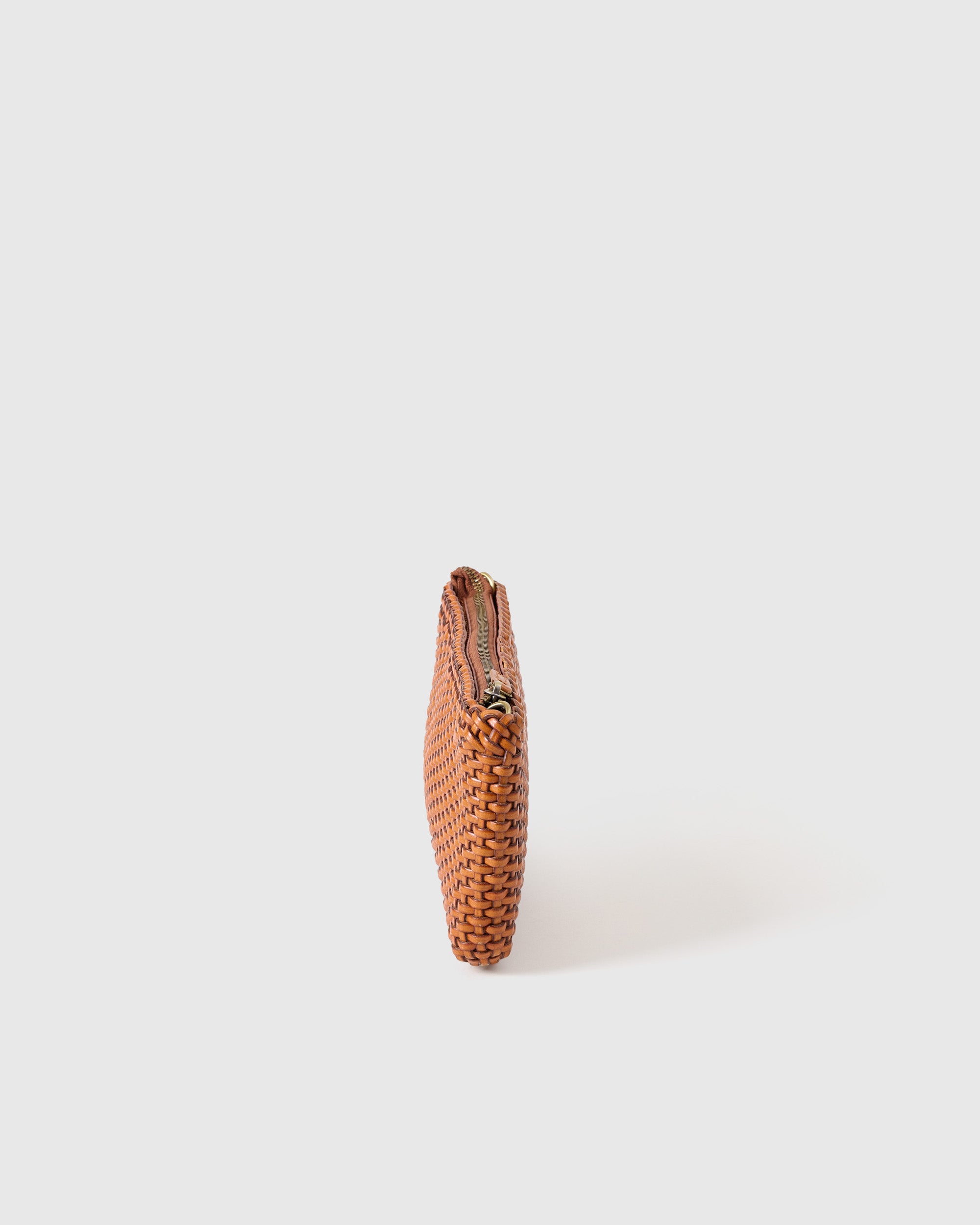 HANDMADE BRAIDED LEATHER MINI BAG