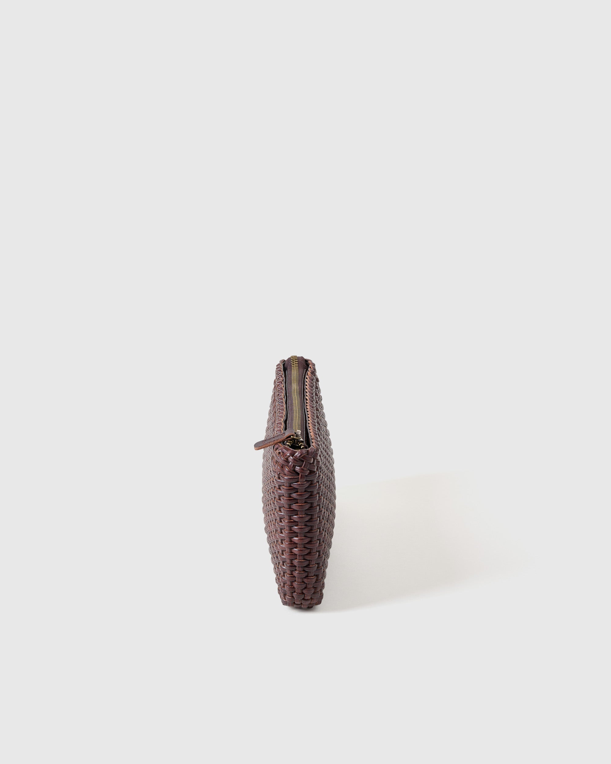 HANDMADE BRAIDED LEATHER MINI BAG