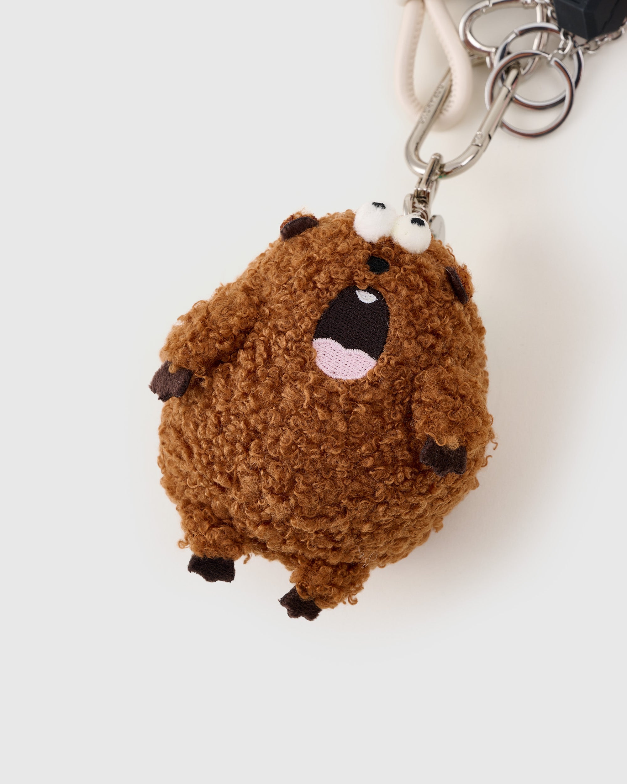 Sticky Zoo® - Sleepy Bear Game Stack Charm – Handmade Bag Charm