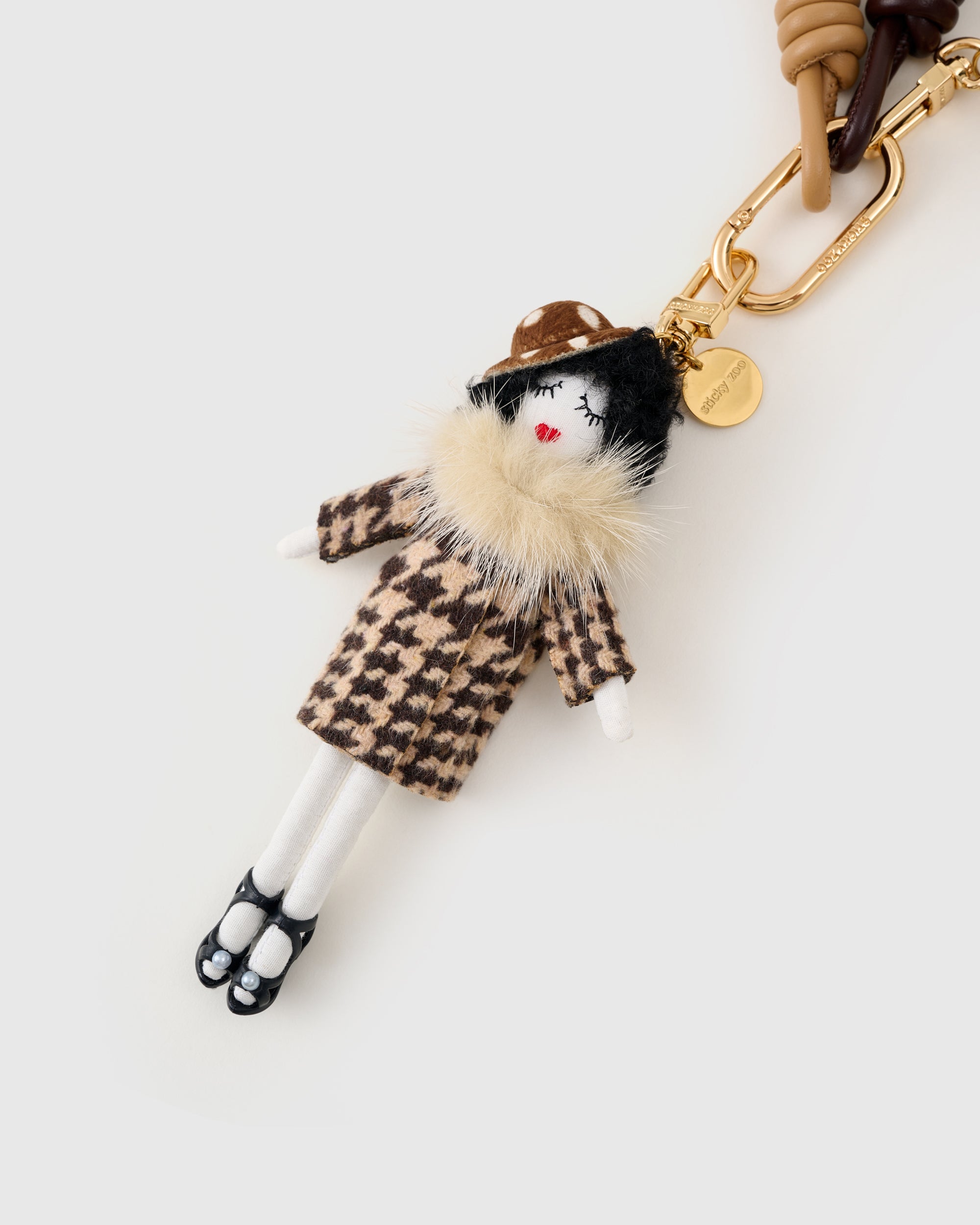 Sticky Zoo® Stack Charms – Bold Handmade Layered Bag Charms