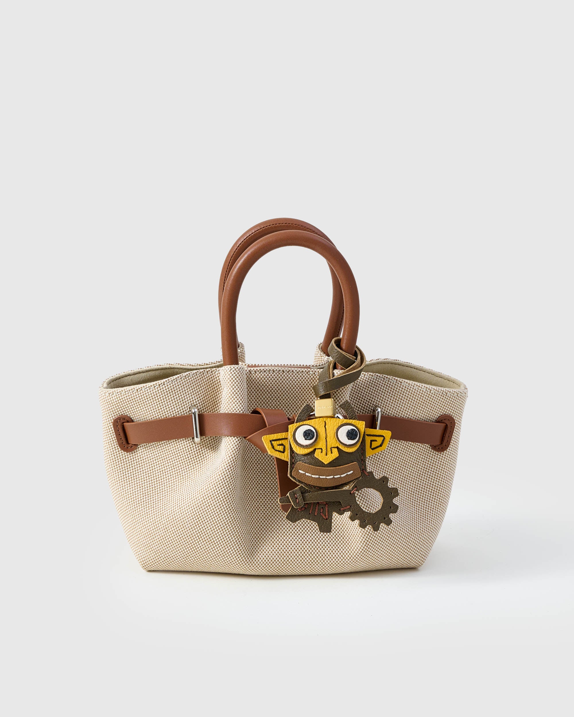 ギアゴブリン レザー バッグチャーム＆キーチェーン – ハンドメイド