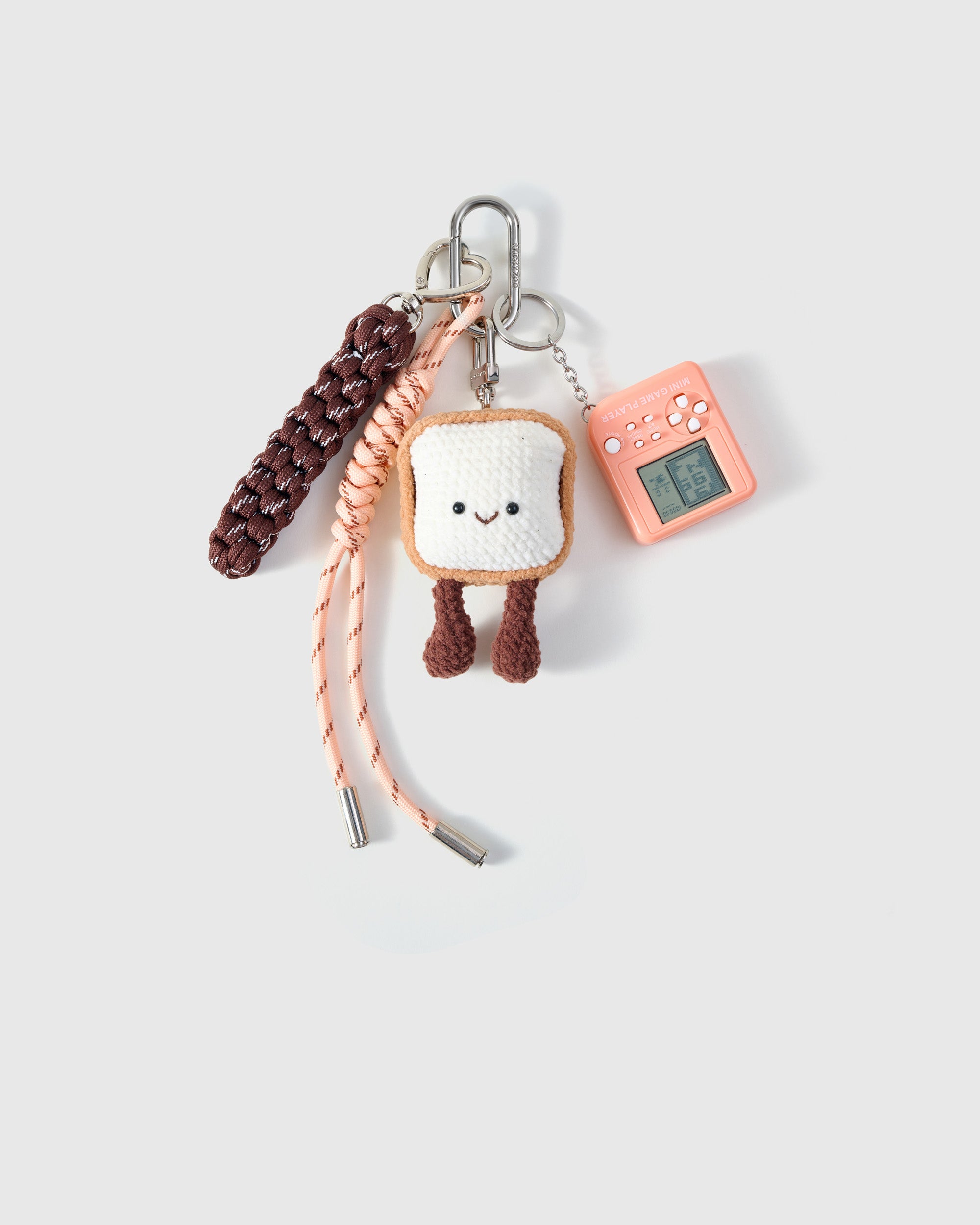 PEACHY TOAST ARCADE STACK CHARM