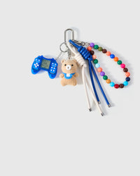 PENDENTIF OURS BOULE DE GOMME JOUEUR EMPILABLE