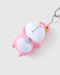 BRELOQUE EMPILABLE HIPPOPOTAME BOULE DE GOMME