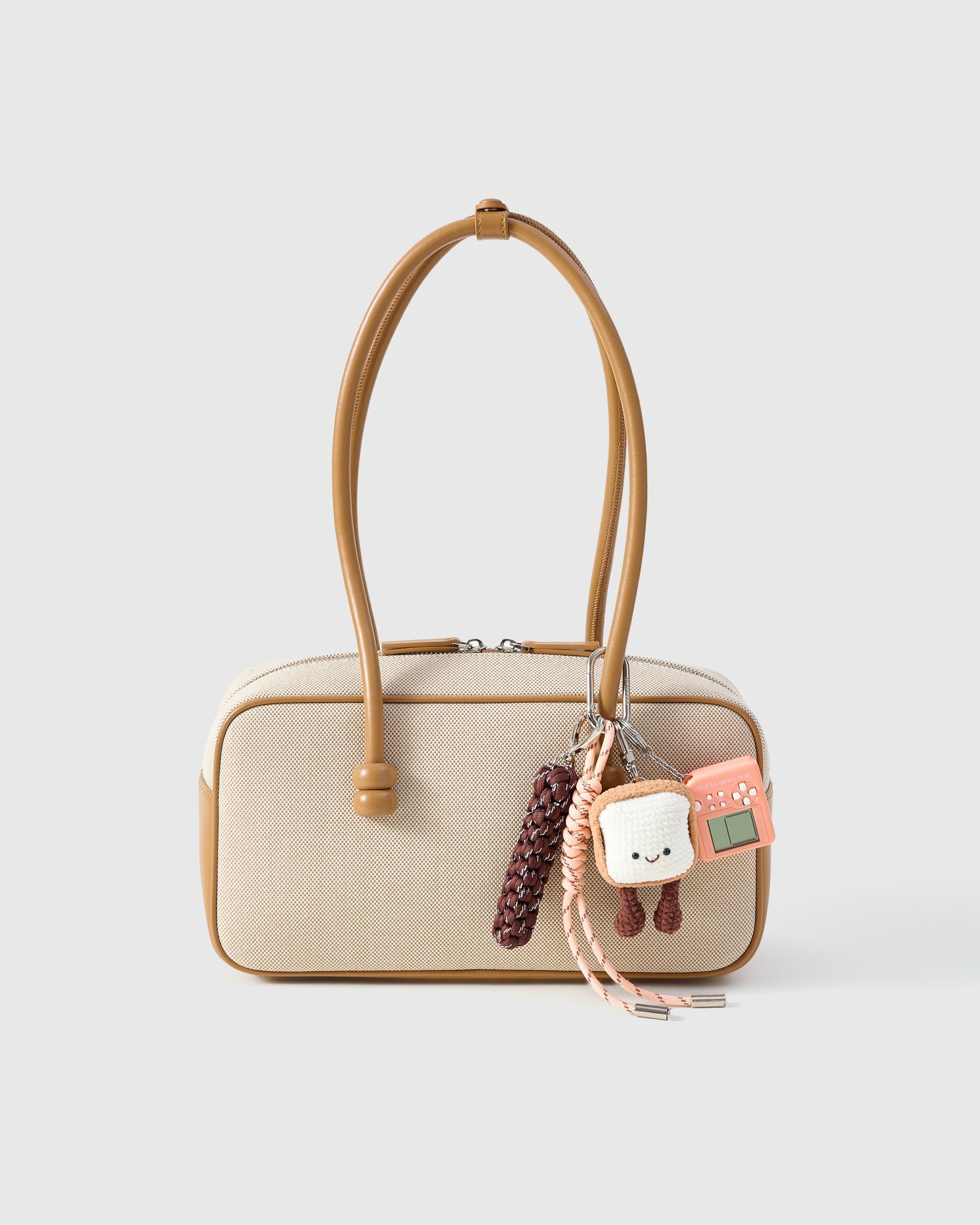 PEACHY TOAST ARCADE STACK CHARM