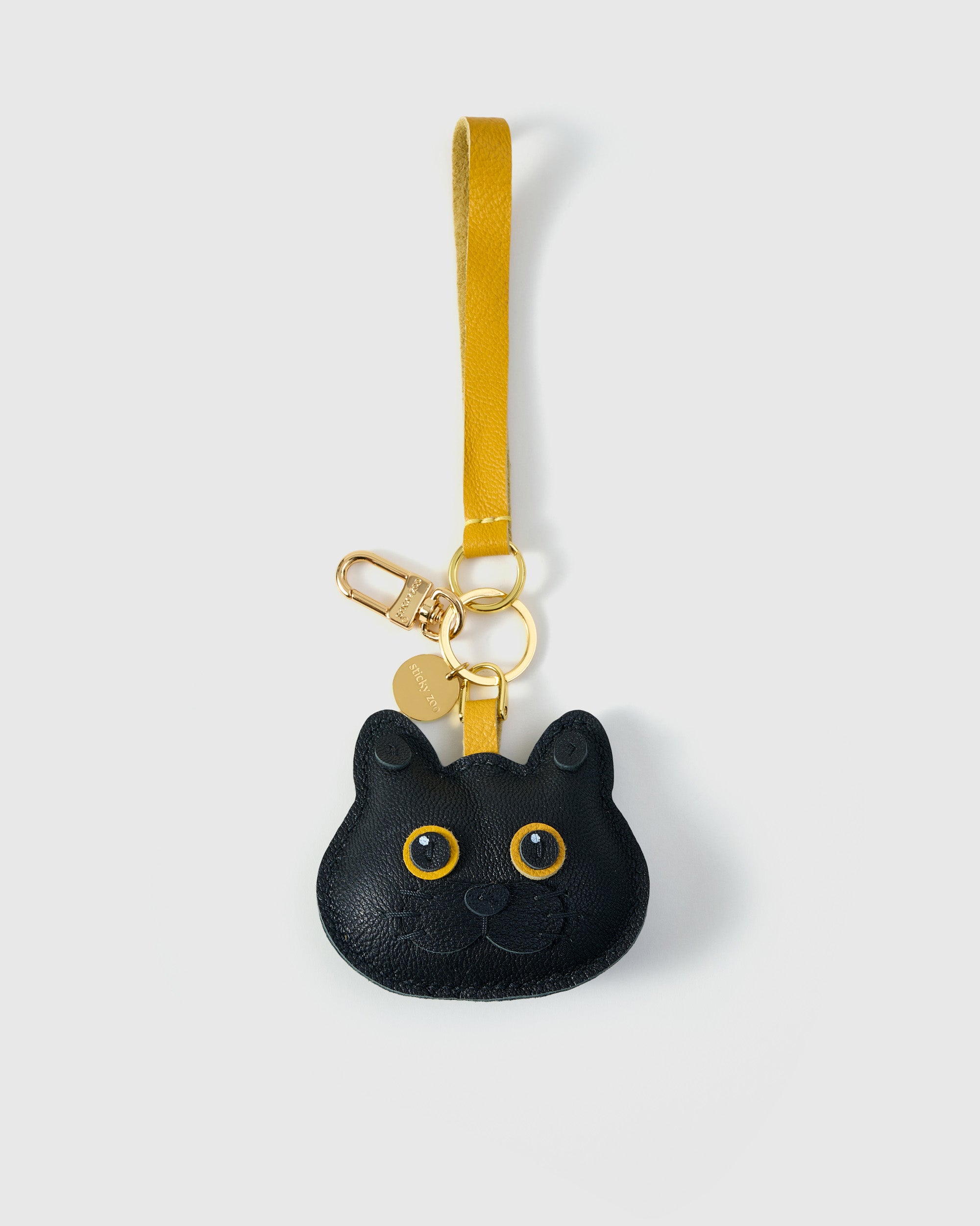 BRITISH SHORTHAIR CAT CHARM - BLACK EDITION