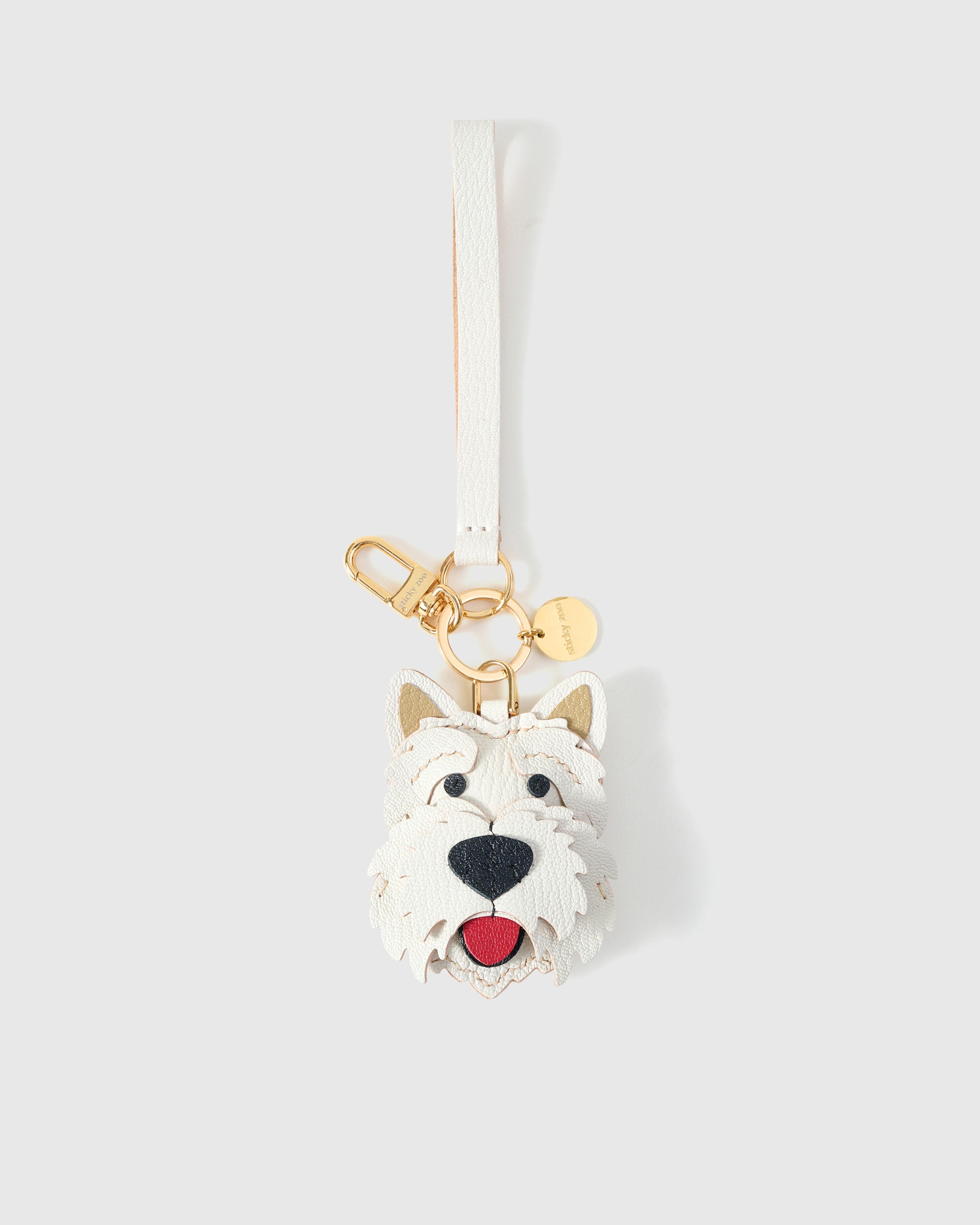 Wire Fox Terrier Made In U.K Artistic Style Dog Key Ring - Foto 1