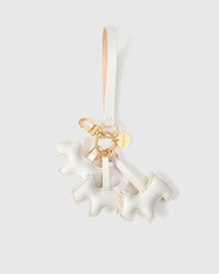 Each triple schnauzer charm is finished one at a time, by hand. Not mass-produced.