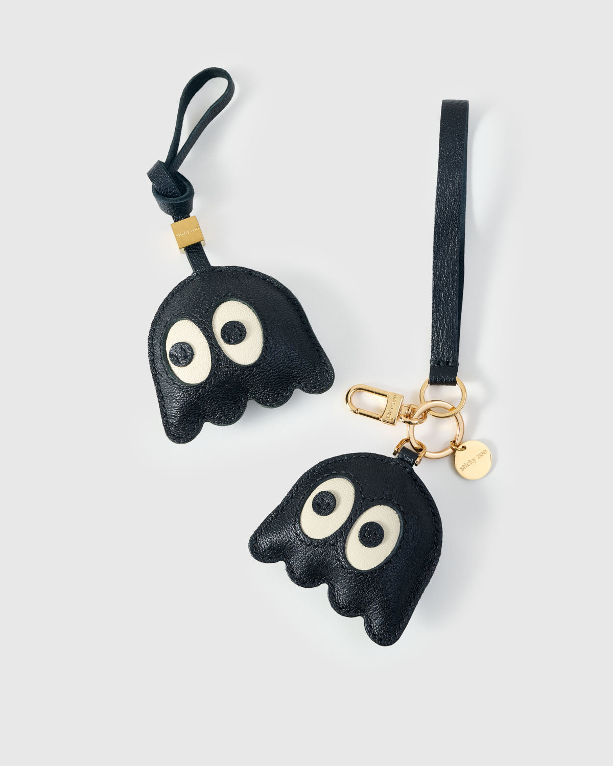 Maze Runner Leather Bag Charm & Keychain – Handmade in Black and